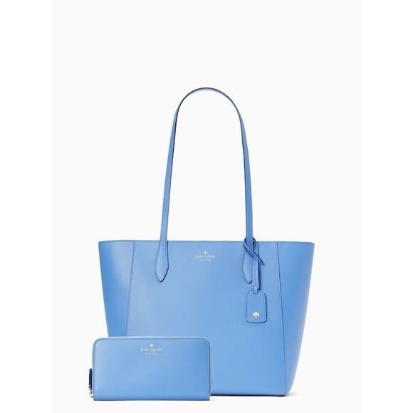kate spade Handbags - Kate Spade Dana tote and Continental wallet set - Deep Cornflower Blue